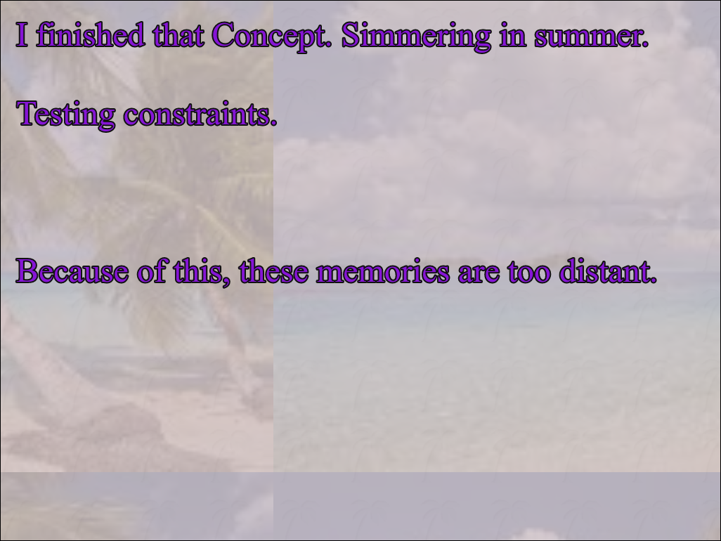 As featured in bio4 I finished that Concept...